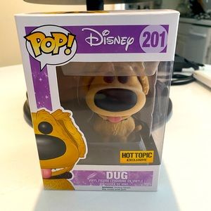 Hot Topic exclusive Flocked Dug Funko Pop